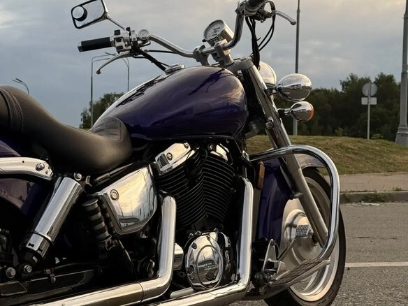 2004 Honda VT 1100, фиолетовый, 550000 рублей - вид 8