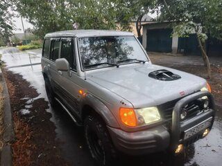 2001 Hyundai Galloper II, серый, 530000 рублей, вид 2