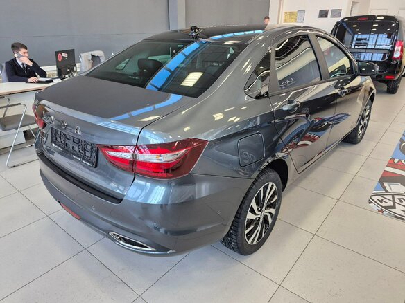 2026 Lada (ВАЗ) Vesta I Рестайлинг (NG), серый - вид 1