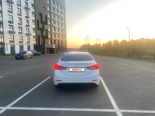 2014 Hyundai Elantra V (MD) Рестайлинг, белый, 1150000 рублей, вид 5