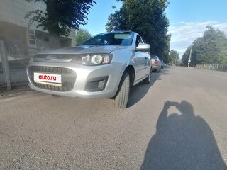 2014 Lada (ВАЗ) Kalina II, серебристый, 350000 рублей, вид 1