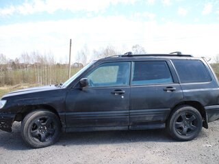 2001 Subaru Forester I Рестайлинг, чёрный, 320000 рублей, вид 5