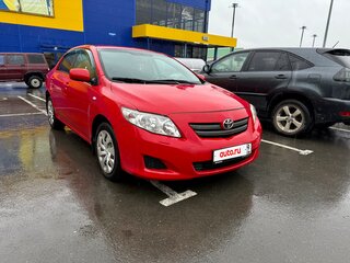 2007 Toyota Corolla AMT X (E140, E150), красный, 590000 рублей, вид 5