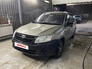 2012 Lada (ВАЗ) Granta I, серый, 299000 рублей, вид 2