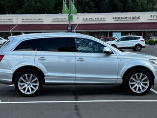 2012 Audi Q7 I (4L) Рестайлинг, серебристый, 1810000 рублей, вид 4