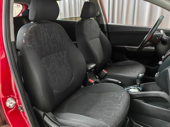 2012 Kia Rio 4-speed III, красный, 808000 рублей - вид 6