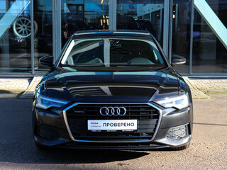 2021 Audi A6 45 TFSI V (C8), чёрный, 3861000 рублей, вид 2