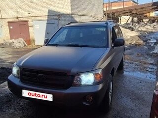 2003 Toyota Highlander I (XU20) Рестайлинг, серебристый, 1200000 рублей, вид 1