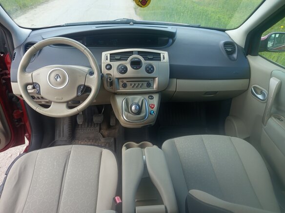2009 Renault Scenic II Рестайлинг, красный, 598000 рублей - вид 9