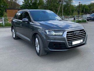 2015 Audi Q7 II (4M), серый, 3100000 рублей, вид 4