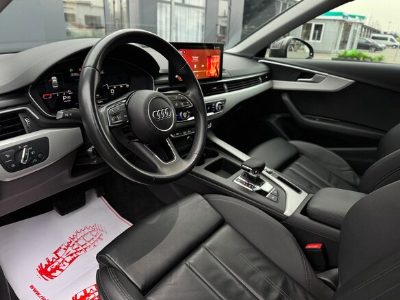 2021 Audi A4 40 TFSI V (B9) Рестайлинг, серый - вид 7