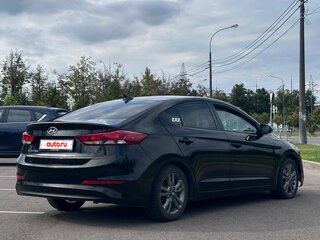 2016 Hyundai Elantra VI (AD), чёрный, 1150000 рублей, вид 4