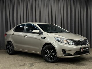 2012 Kia Rio 5-speed III, бежевый, 749777 рублей, вид 3