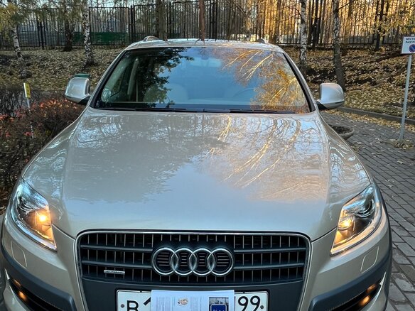 2008 Audi Q7 I (4L), бежевый, 4000000 рублей - вид 2