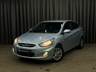 2012 Hyundai Solaris I, голубой, 679999 рублей, вид 1