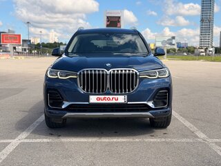 2019 BMW X7 40i I (G07), синий, 7100000 рублей, вид 3