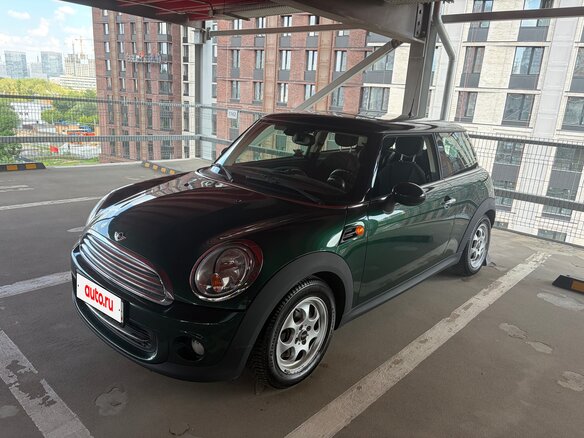 2013 Mini Hatch Cooper II (R56) Рестайлинг, зелёный, 1200000 рублей