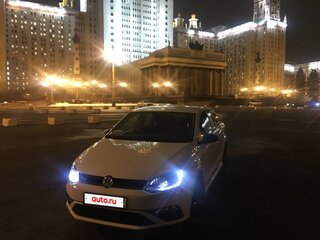 2016 Volkswagen Polo V Рестайлинг, белый, 1249999 рублей, вид 1