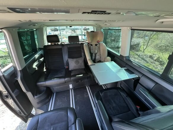 2019 Volkswagen Multivan T6, серый, 3900000 рублей - вид 14