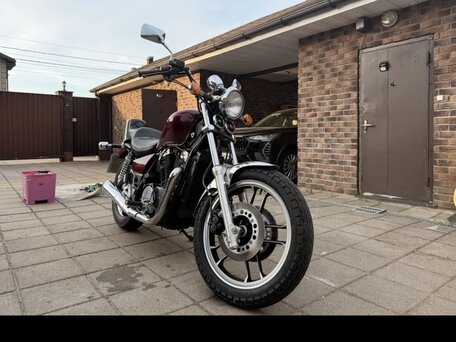 1983 Honda NV 750, красный, 450000 рублей, вид 2