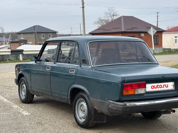 2001 Lada (ВАЗ) 2107, зелёный, 140000 рублей - вид 5