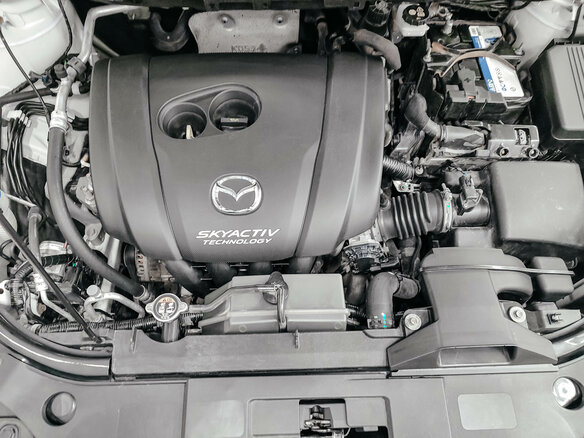 2015 Mazda CX-5 I Рестайлинг, белый - вид 3