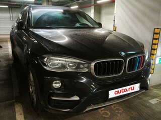 2015 BMW X6 30d II (F16), чёрный, 3750000 рублей, вид 5
