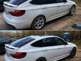2019 BMW 3 серии Gran Turismo 320d xDrive VI (F3x) Рестайлинг, белый, 3200000 рублей, вид 3