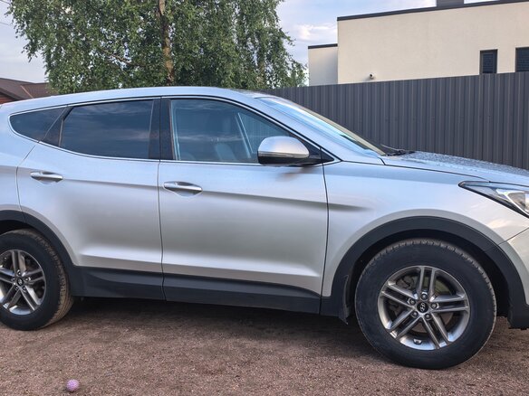 2018 Hyundai Santa Fe III Рестайлинг, серебристый, 2350000 рублей - вид 7