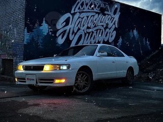 1994 Toyota Chaser V (X90) Рестайлинг, белый, 390000 рублей, вид 2