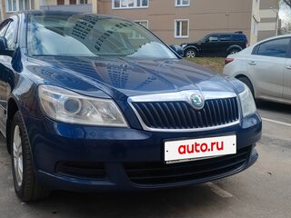 2013 Skoda Octavia II (A5) Рестайлинг, синий, 650000 рублей, вид 2
