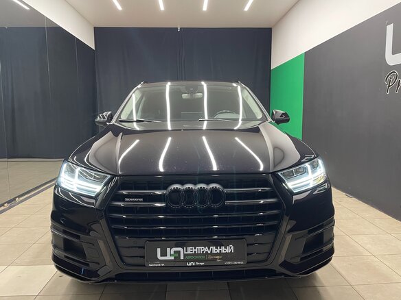 2015 Audi Q7 II (4M), чёрный, 2800000 рублей - вид 1