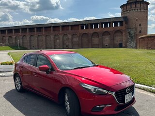 2019 Mazda Axela III Рестайлинг, красный, 1650000 рублей, вид 3