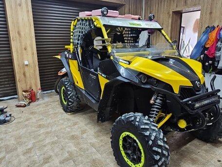 2013 BRP Can-Am Maverick X RS DPS, жёлтый, 1800000 рублей, вид 2