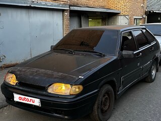 2008 Lada (ВАЗ) 2114, чёрный, 75000 рублей, вид 1