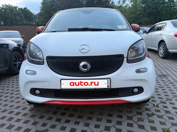 2017 Smart Forfour II, белый, 600000 рублей - вид 5