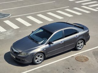 2007 Mazda 6 I (GG) Рестайлинг, серый, 219000 рублей, вид 1