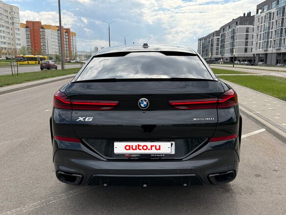 2023 BMW X6 40i III (G06) Рестайлинг, чёрный, 6400000 рублей - вид 10