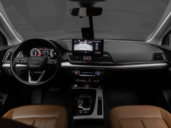 2021 Audi Q5 45 TFSI II (FY) Рестайлинг, чёрный, 3850000 рублей - вид 20