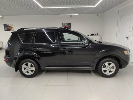 2011 Mitsubishi Outlander II Рестайлинг, чёрный, 679000 рублей, вид 4