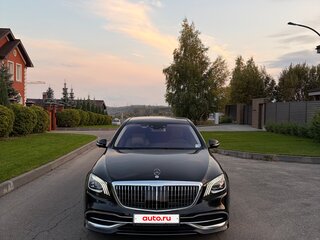 2016 Mercedes-Benz Maybach S-Класс 500 I (X222), чёрный, 6000000 рублей, вид 2