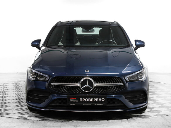 2020 Mercedes-Benz CLA 200 II (C118, X118), синий, 2770000 рублей - вид 1