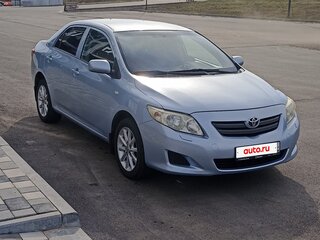 2008 Toyota Corolla X (E140, E150), голубой, 760000 рублей, вид 3