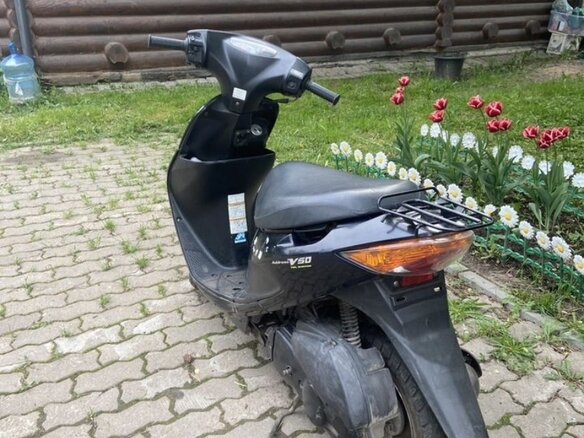 2008 Suzuki Address V50, чёрный, 29000 рублей - вид 2