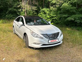 2012 Hyundai Sonata VI (YF), белый, 1230000 рублей, вид 3