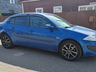 2006 Renault Megane II Рестайлинг, синий, 510000 рублей, вид 4