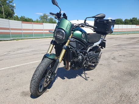 2024 Benelli Leoncino 800 Trail, зелёный, 500000 рублей, вид 1
