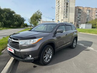 2015 Toyota Highlander III (XU50), серый, 2950000 рублей, вид 1