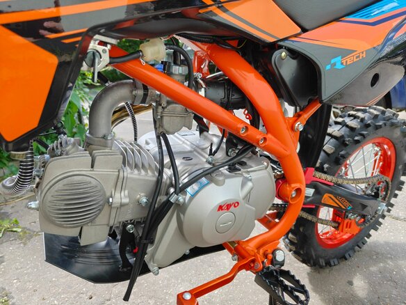 2025 Kayo Evolution YX140EM, синий, 86000 рублей - вид 8
