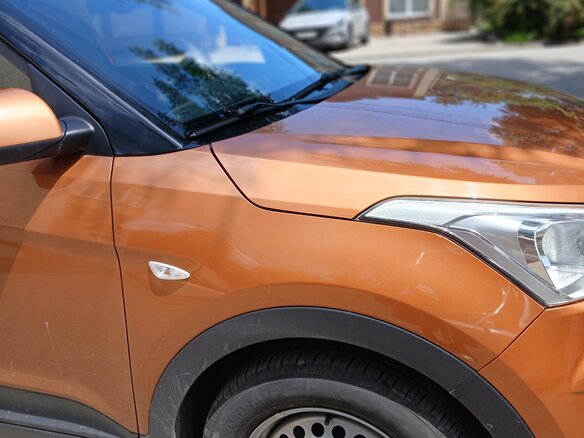 2017 Hyundai Creta I, оранжевый, 1690000 рублей - вид 10